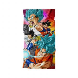 TOALLA ESTAMPADA DRAGON BALL BATALLA