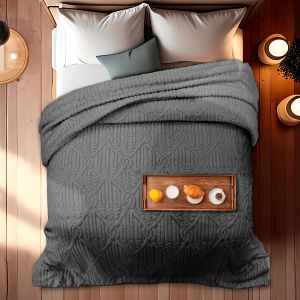 COBERTOR OVEJA JACQUARD MATRIMONIAL CANASTA OXFORD