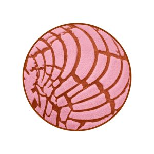 COBERTOR FRAZADA DIVERTIDA JACQUARD CONCHA FRESA