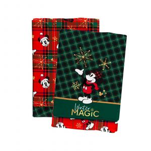 SET DE TOALLAS PARA MANOS MICKEY FUN DAY NAVIDAD