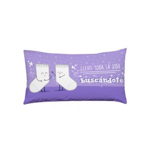 ALMOHADA REVERSIBLE CALCETAS  90 X 50 CM