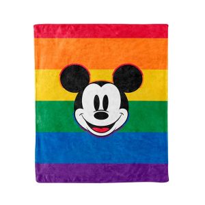 COBERTOR SERENITY FRAZADA MICKEY  RAINBOW