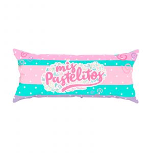 ALMOHADA SUPER JUMBO MIS PASTELITOS COLORES