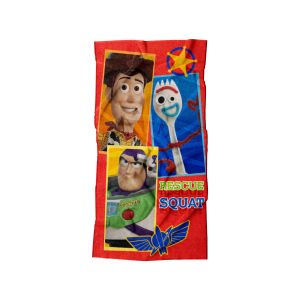 TOALLA ESTAMPADA TOY STORY ROJO