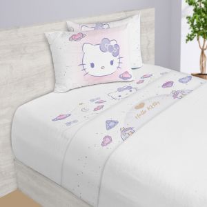 SET DE SABANAS MATRIMONIAL HELLO KITTY