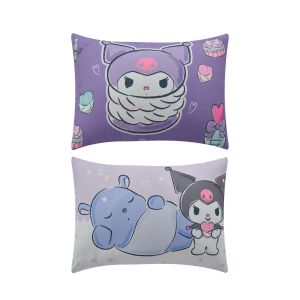 ALMOHADA REVERSIBLE KUROMI STARS
