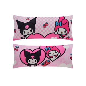 ALMOHADA SUPER JUMBO KUROMI Y MY MELODY