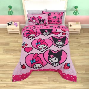 EDRECOLCHA MATRIMONIAL KUROMI Y MY MELODY