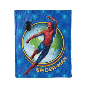 COBERTOR PROVIPOLAR MULTIUSOS SPIDER MAN MUNDO