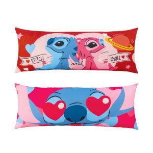 ALMOHADA SUPER JUMBO STITCH Y ANGEL