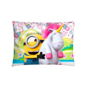 ALMOHADA MINIONS AGNES HD REVERSIBLE 70 X 50 CM