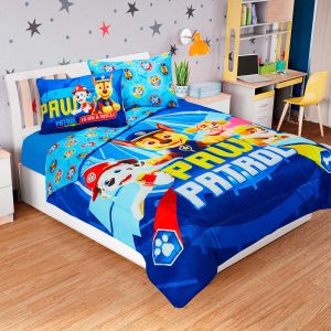 EDREDON DIGITAL SUSTENTABLE INDIVIDUAL PAW PATROL AMIGOS