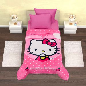 COBERTOR SERENITY INDIVIDUAL HELLO KITTY