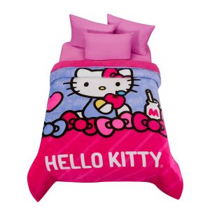 EDREDON SERENITY JUMBO INDIVIDUAL KITTY HAPPY