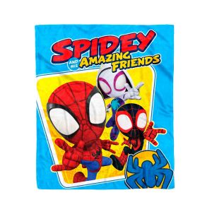 COBERTOR SERENITY FRAZADA SPIDER-MAN FRIENDS
