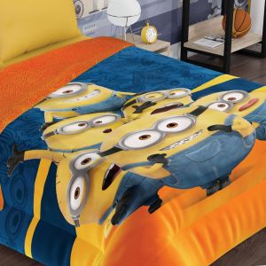 EDREDON SERENITY JUMBO MATRIMONIAL MINIONS PIRAMIDE