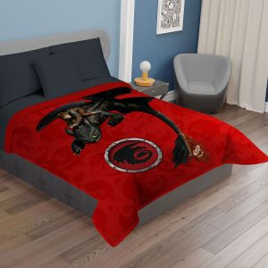 COBERTOR SERENITY MATRIMONIAL DRAGON E HIPO