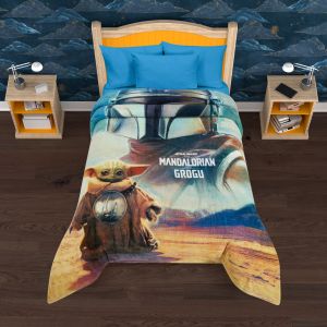 COBERTOR SERENITY MATRIMONIAL MANDALORIAN BABY
