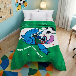 COBERTOR SERENITY MATRIMONIAL STITCH SOCCER