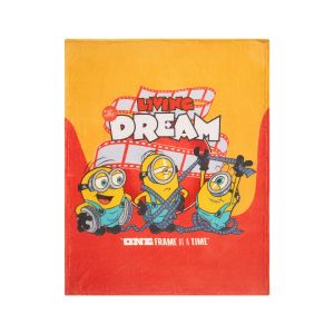 COBERTOR SERENITY FRAZADA MINIONS ONE