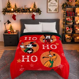 EDREDON SERENITY JUMBO MATRIMONIAL MICKEY NAVIDAD