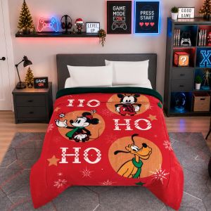 EDREDON SERENITY JUMBO MATRIMONIAL MICKEY NAVIDAD