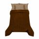 COBERTOR OVEJA JACQUARD MATRIMONIAL CADENAS CHOCOLATE