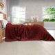 COBERTOR OVEJA JACQUARD MATRIMONIAL NATURA VINO