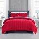 COBERTOR JACQUARD MATRIMONIAL SUPER RAYAS FUCSIA
