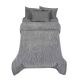 COBERTOR OVEJA JACQUARD MATRIMONIAL CEBRA GRIS