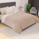 EDREDON MICROGRABADO KING SIZE ROMBOS TAUPE
