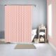 CORTINA DE BAÑO  ZIGZAGS PINK