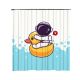 CORTINA DE BAÑO SPACE DUCK