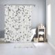 CORTINA DE BAÑO DECORATIVA 1.80 X 1.80 M  POINT