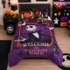 SET DE EDREDON MICROFIBRA MATRIMONIAL JACK HALLOWEEN