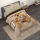 EDREDON SERENITY JUMBO KING SIZE TEDDY BEIGE
