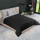 COBERTOR SERENITY MATRIMONIAL LISO NEGRO