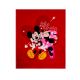 COBERTOR FRAZADA MICKEY & MINNIE LOVE FOREVER