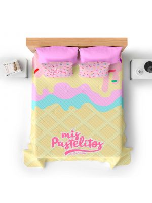 EDRECOLCHA MATRIMONIAL MIS PASTELITOS SWEET