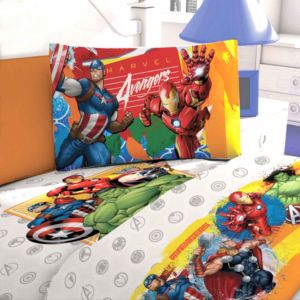 SET DE SABANAS INDIVIDUAL AVENGERS