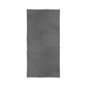 TOALLA MEGA RIZO CENEFAS GRIS