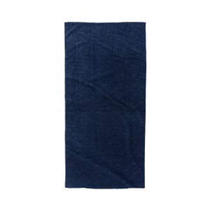 TOALLA MEGA RIZO RAYAS AZUL MARINO