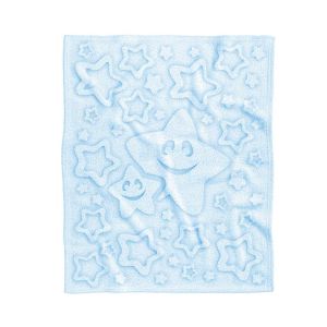 COBERTOR FRAZADA JACQUARD ESTRELLAS