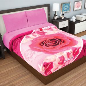 COBERTOR EXCEL QUEEN SIZE ROSA