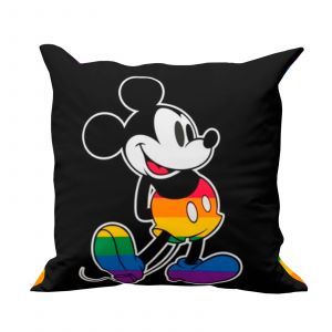 COJIN 45 X 45  MICKEY RAINBOW