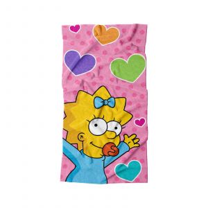 TOALLA  MAGGIE SIMPSON