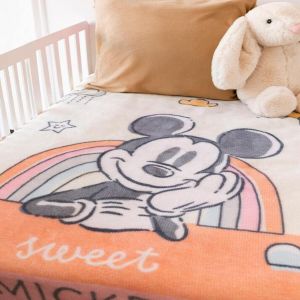 SET DESCANSO MULTIUSOS MICKEY NUBES