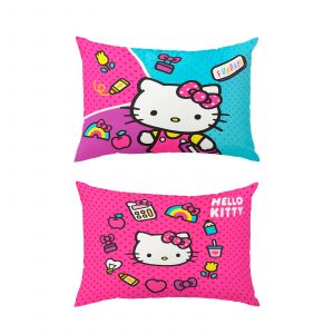 ALMOHADA REVERSIBLE HELLO KITTY 70  X 50