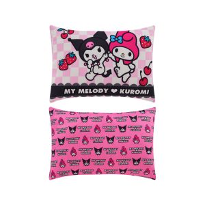 ALMOHADA REVERSIBLE KUROMI Y MY MELODY