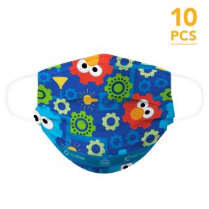 CUBREBOCAS PLAZA SESAMO KIDS 10 PZ